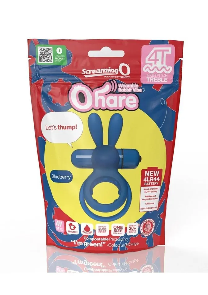 Screaming O 4t Ohare Vibrating Cock Ring Screaming O Couples