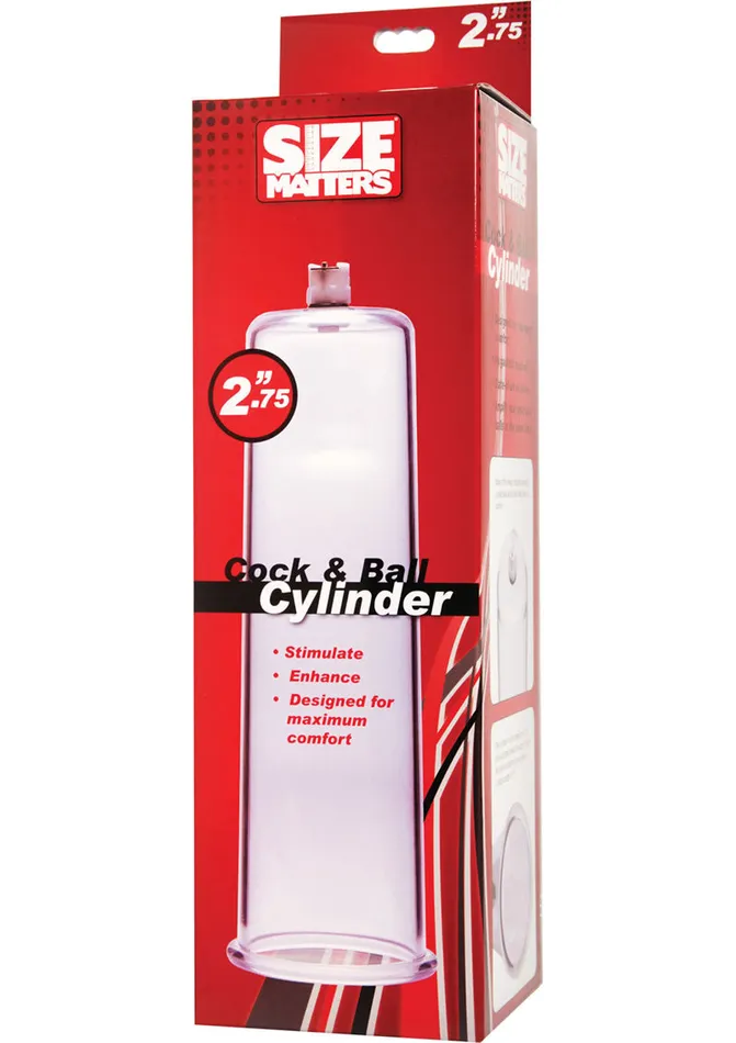 Size Matters Male Sex Toys Size Matters Cock and Ball Cylinder