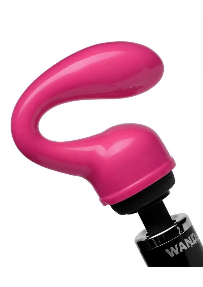 Wand Essentials Female Sex Toys Wand Essentials Deep Glider Curbed GSpot Attachment