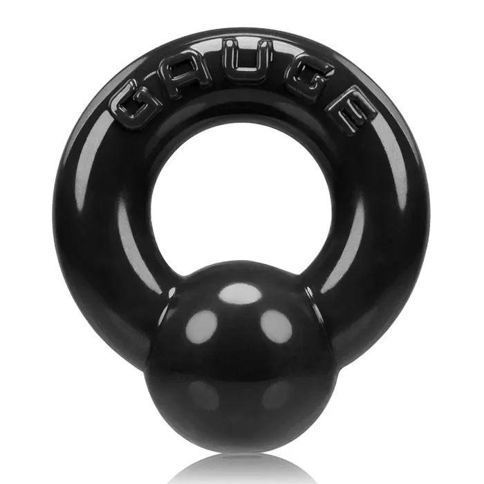 Anal Oxballs Gauge Cockring Black Oxballs