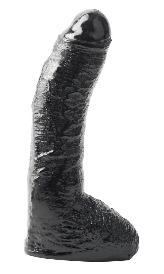 Anal Pipedream Basix Rubber Works 10 Inch Fat Boy Black