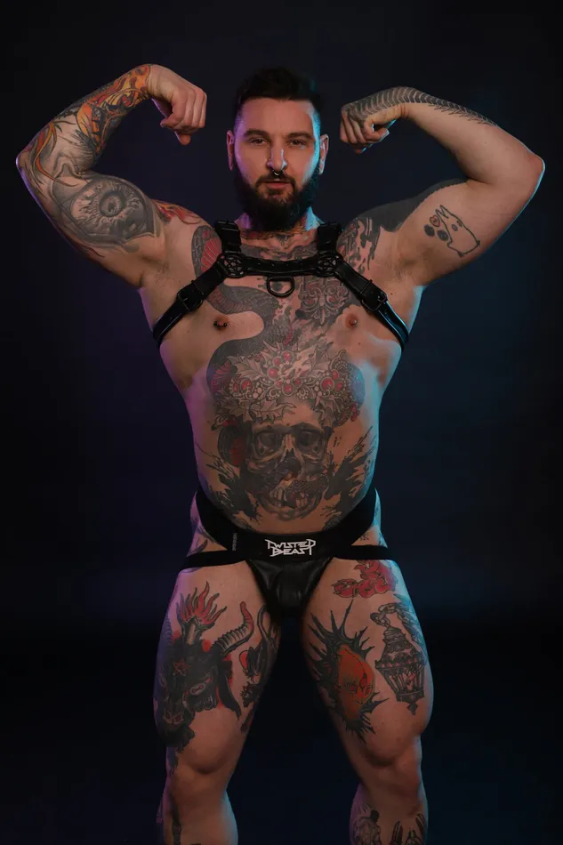 BEAST JOCK HARNESS COMBO Twisted Beast Female Sex Toys