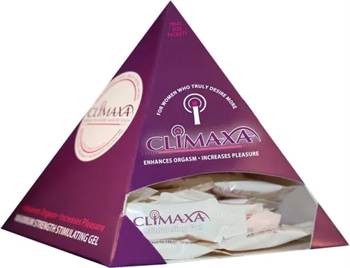 Body Action Enhancers Climaxa Stimulating Gel 50 Pieces Sample Display