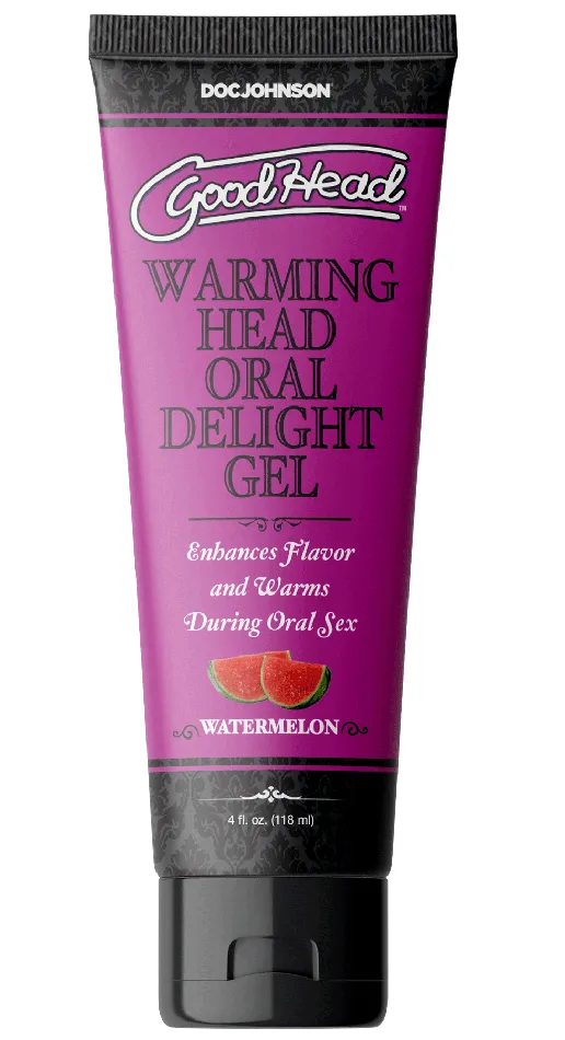 Doc Johnson Enhancers Goodhead Warming Head Oral Delight Gel Watermelon 4 Fl Oz Doc Johnson Enhancers Goodhead Warming Head Oral Delight Gel Watermelon 4 Fl Oz
