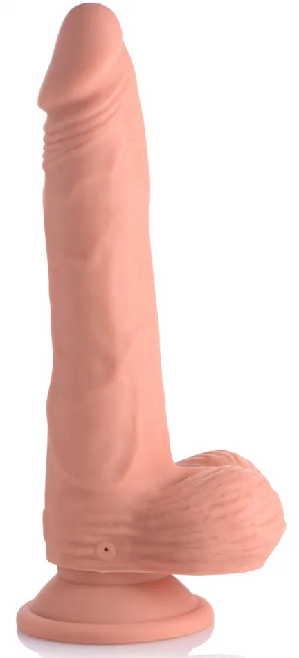 Easy Riders 8 Thrusting Dildo With Balls Light Easy Riders Female Sex Toys Easy Riders 8 Thrusting Dildo With Balls Light Easy Riders Female Sex Toys