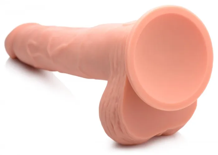 Easy Riders 8 Thrusting Dildo With Balls Light Easy Riders Female Sex Toys Easy Riders 8 Thrusting Dildo With Balls Light Easy Riders Female Sex Toys