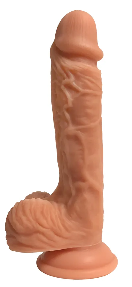 Female Sex Toys EASY RIDERS 8 DUAL DENSITY SILICONE DILDO WITH BALLS Easy Riders Female Sex Toys EASY RIDERS 8 DUAL DENSITY SILICONE DILDO WITH BALLS Easy Riders