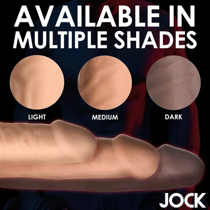 JOCK Extra Long 3 Penis Extension Sleeve Dark Color Jock Male Sex Toys JOCK Extra Long 3 Penis Extension Sleeve Dark Color Jock Male Sex Toys