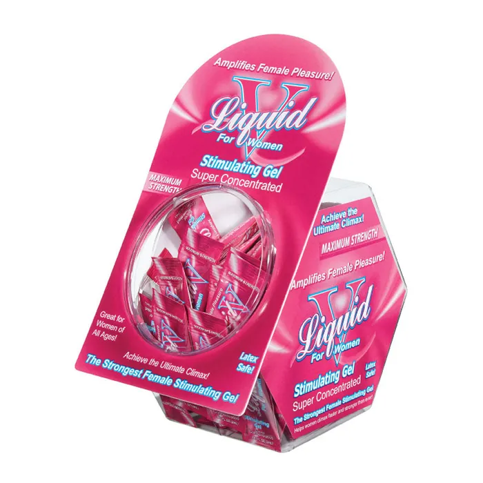 Liquid v for Women 50 Pieces Jar Display Body Action Female Sex Toys