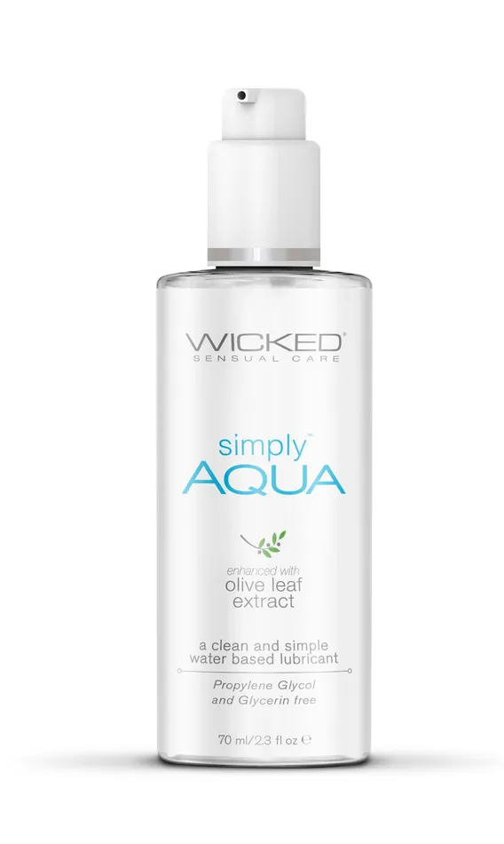 Lubricants Wicked Sensual Care Simply Aqua Fragrance Free Lubricant 23 Fl Oz Lubricants Wicked Sensual Care Simply Aqua Fragrance Free Lubricant 23 Fl Oz