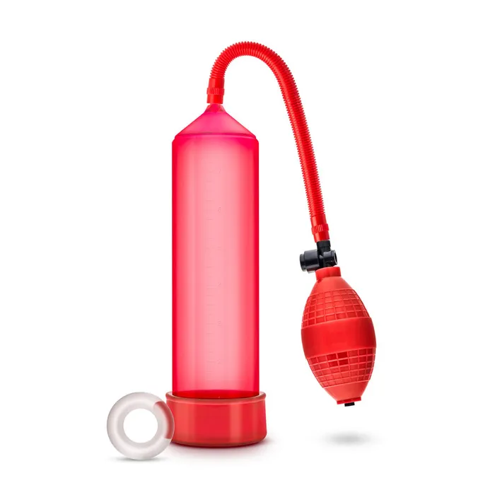 Male Sex Toys Blush Performance Vx101 Male Enhancement Pump Red