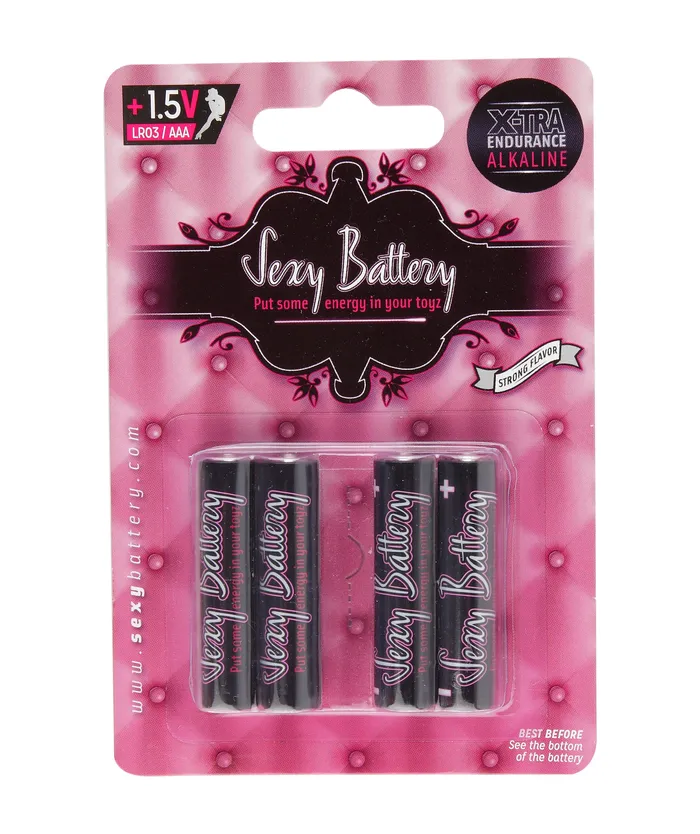 Sexy Battery AAA 4 Pack 2024 Holiday Sale Enhancers