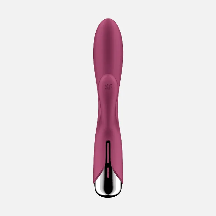 Spinning Rabbit Vibrator Red Satisfyer Vibrators Spinning Rabbit Vibrator Red Satisfyer Vibrators