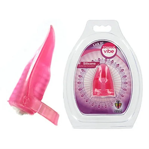Vibrators XR Brands Lick It Tongue Vibe Pink