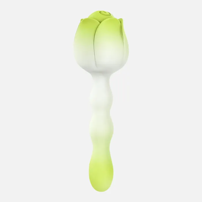 Whimsica Vibrators Spellbound Mini Rose Vibrator Lime Green