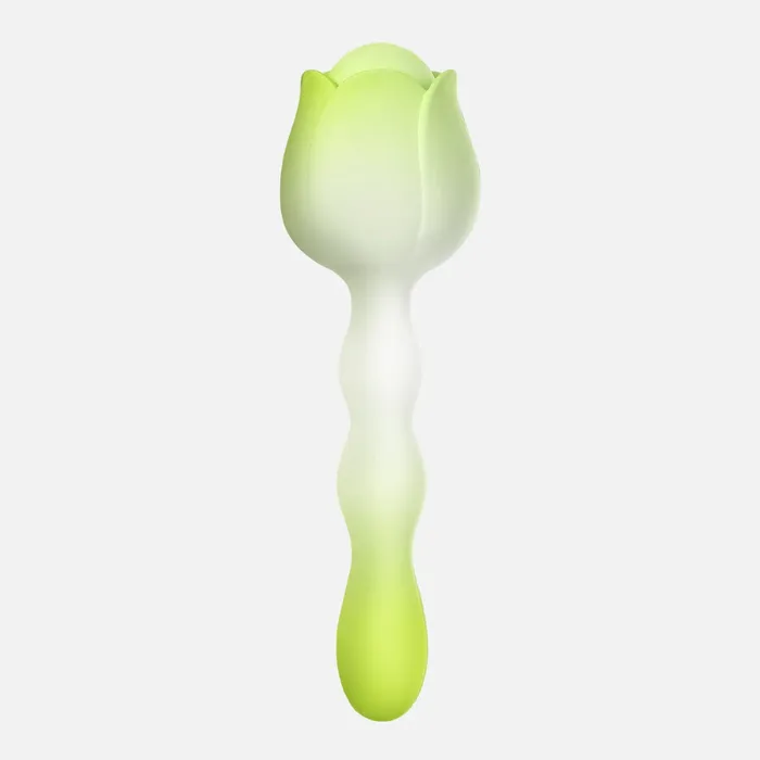 Whimsica Vibrators Spellbound Mini Rose Vibrator Lime Green