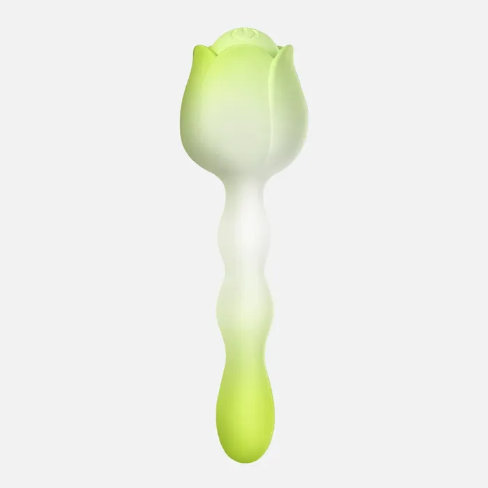 Whimsica Vibrators Spellbound Mini Rose Vibrator Lime Green
