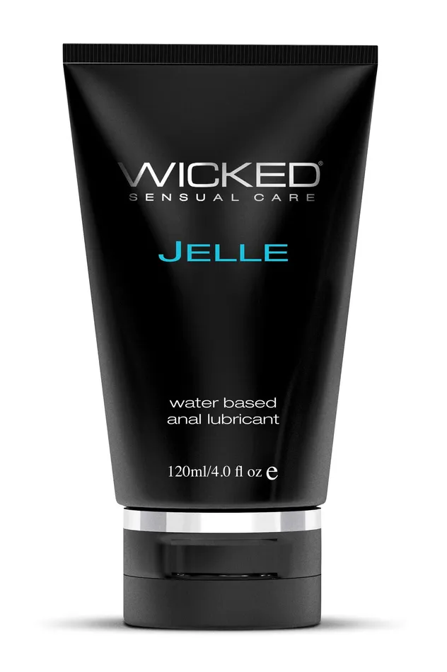 Wicked Sensual Care Jelle WaterBased Anal Lubricant 4 Fl Oz Lubricants
