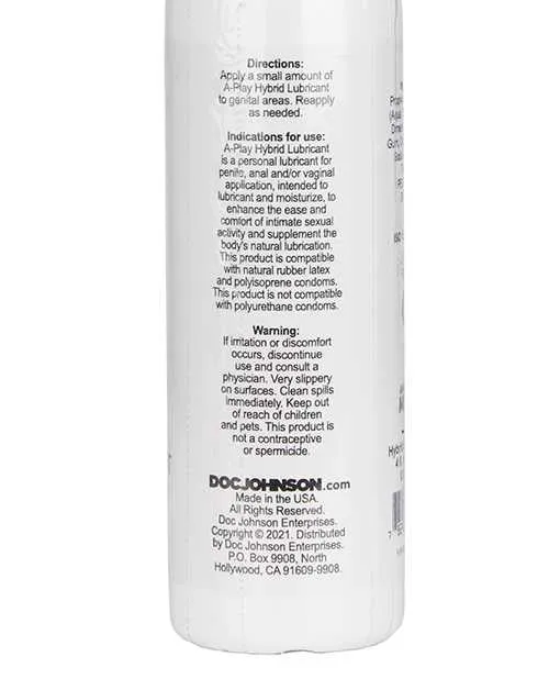 APlay Hybrid Anal Lubricant 4oz A Play Anal APlay Hybrid Anal Lubricant 4oz A Play Anal