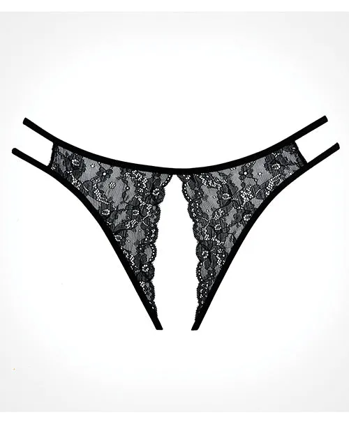 Adore Vibrators Adore Sweet Honey Panty Black OS Adore Vibrators Adore Sweet Honey Panty Black OS