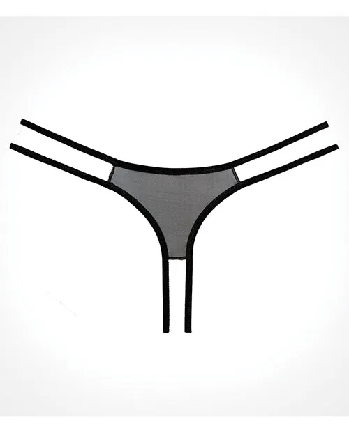 Adore Vibrators Adore Sweet Honey Panty Black OS Adore Vibrators Adore Sweet Honey Panty Black OS