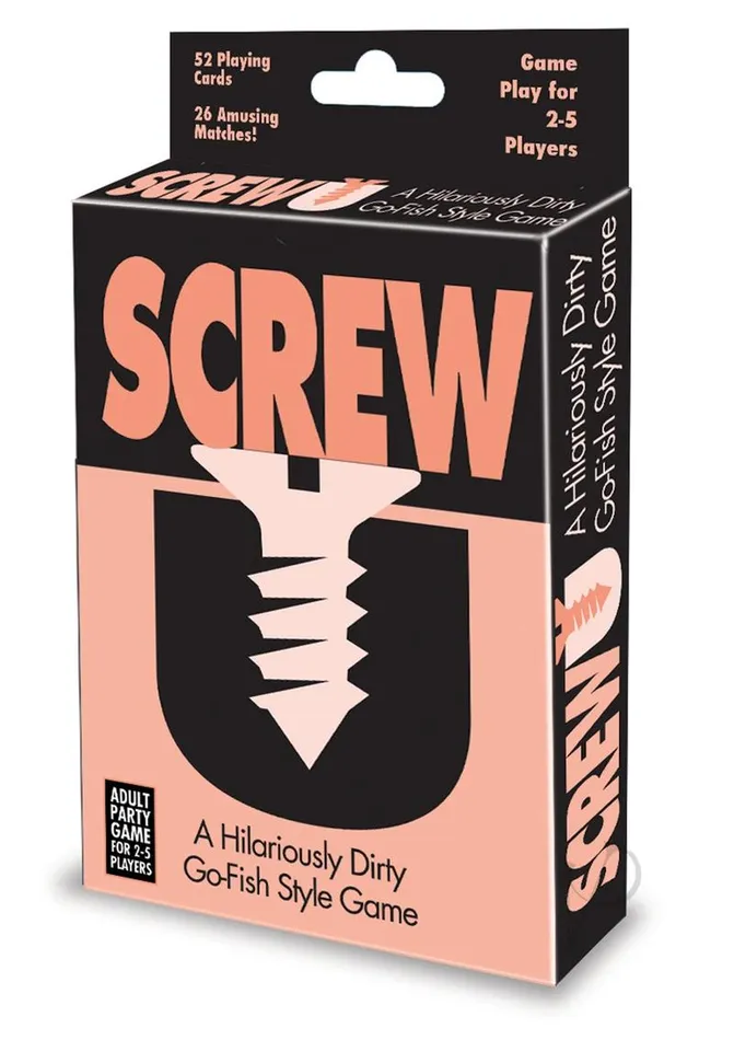 Adult Party And Games Games Screw U Card Game