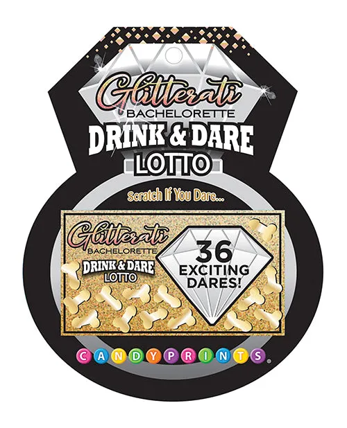 Adult Party And Games Gliterati Bachelorette Drink and Dare Lotto Game Games
