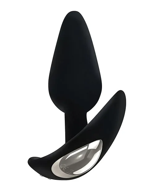 Anal Adam Eves Rechargeable Vibrating Anal Plug Black Adam And Eve