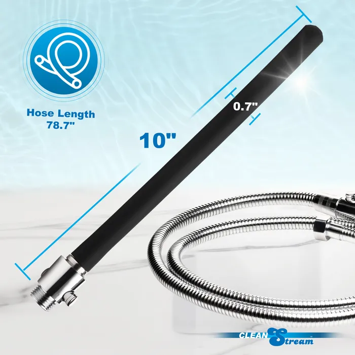 Anal CleanStream EZFlow Silicone Shower Enema Set