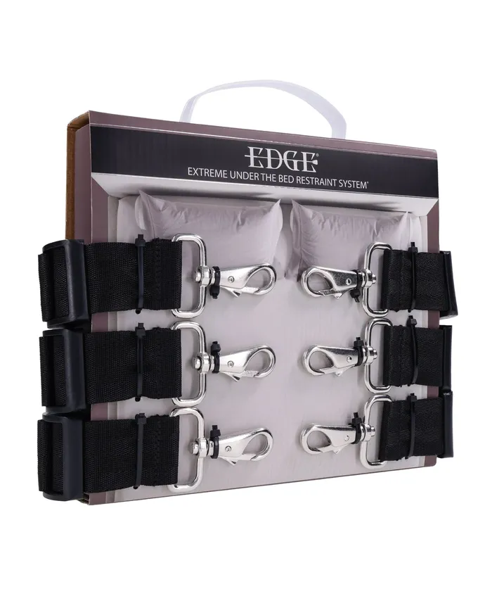 Anal Edge Edge Extreme Under The Bed Bondage System Black