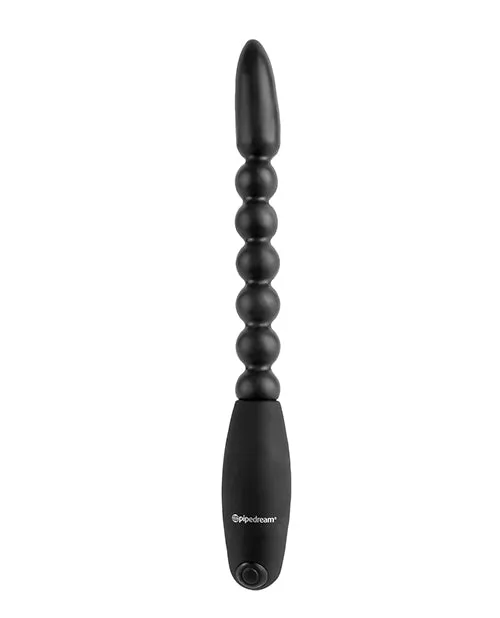 Anal Fantasy Collection Anal Fantasy Collection Flexa Pleaser Power Beads Waterproof 7in Black Anal