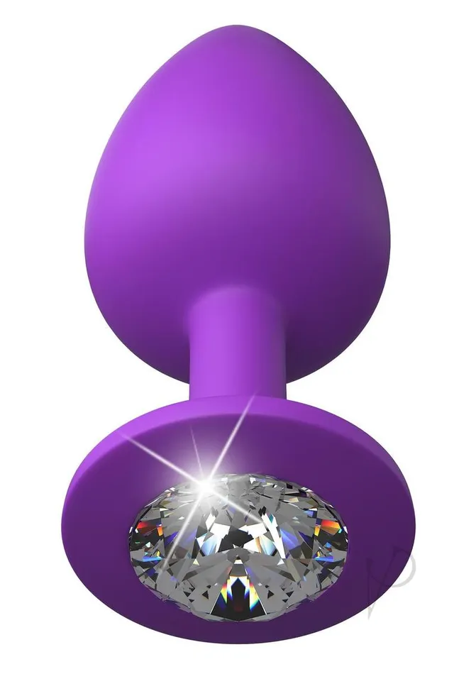 Anal Fantasy For Her Fantasy For Her Her Little Gem Large Plug Anal Play Silicone Waterproof Purple