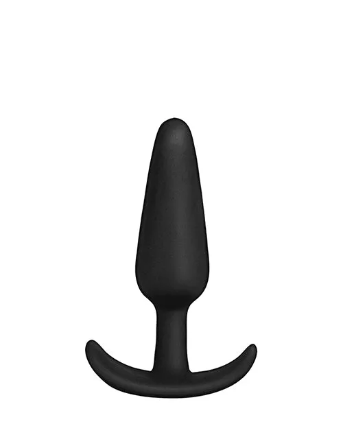 Anal In A Bag In a Bag Silicone Anal Plug 3in Black Anal In A Bag In a Bag Silicone Anal Plug 3in Black