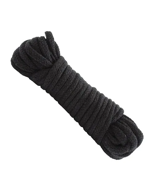 Anal Japanese Bondage Doc Johnson Japanese Style Bondage Rope 32 Feet Black Anal Japanese Bondage Doc Johnson Japanese Style Bondage Rope 32 Feet Black