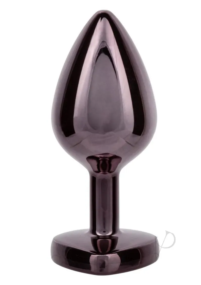 Anal Jewel Jewel Black Diamond Heart Anal Plug Large Black Anal Jewel Jewel Black Diamond Heart Anal Plug Large Black