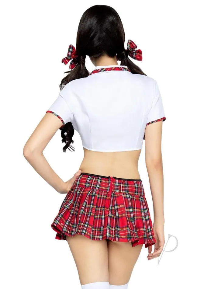 Anal Leg Avenue Leg Avenue Miss Prep School 4 piece set ML RedWhite Anal Leg Avenue Leg Avenue Miss Prep School 4 piece set ML RedWhite
