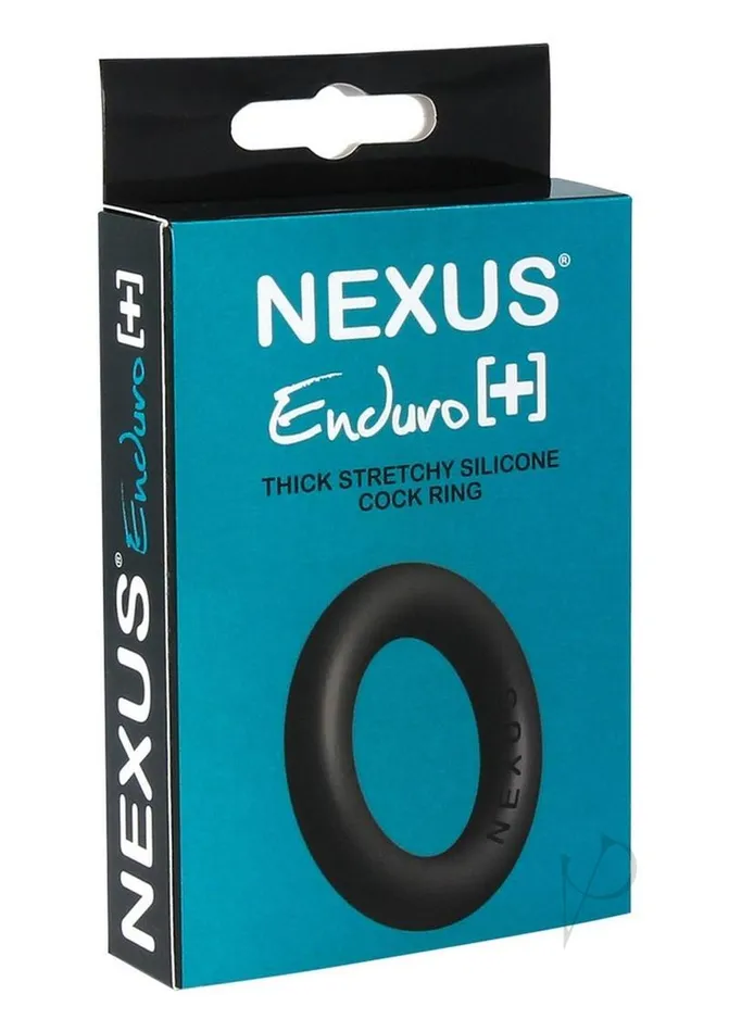Anal Nexus Nexus Enduro Thick Silicone Cock Ring Black