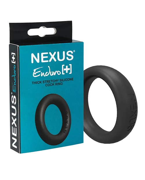 Anal Nexus Nexus Enduro Thick Silicone Cock Ring Black Anal Nexus Nexus Enduro Thick Silicone Cock Ring Black