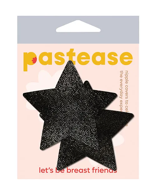 Anal Pastease Pastease Premium Glitter Star Black OS