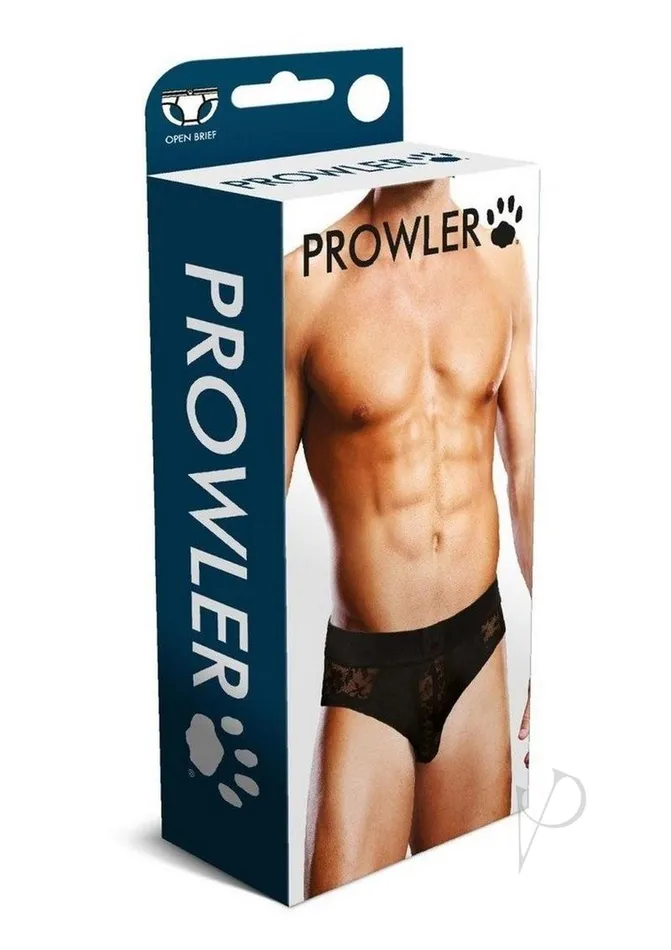 Anal Prowler Prowler Lace Open Brief Large Black