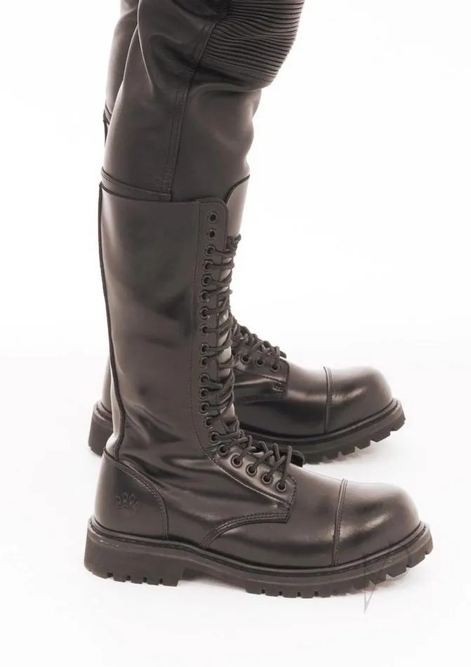 Anal Prowler Red Prowler RED 20 Hole Boot UK 115 Black