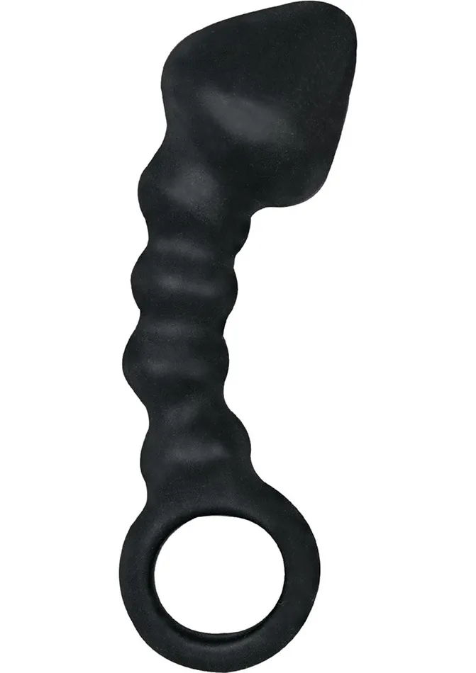 Anal Ram Ram Anal Trainer 3 Silicone Anal Probe Black