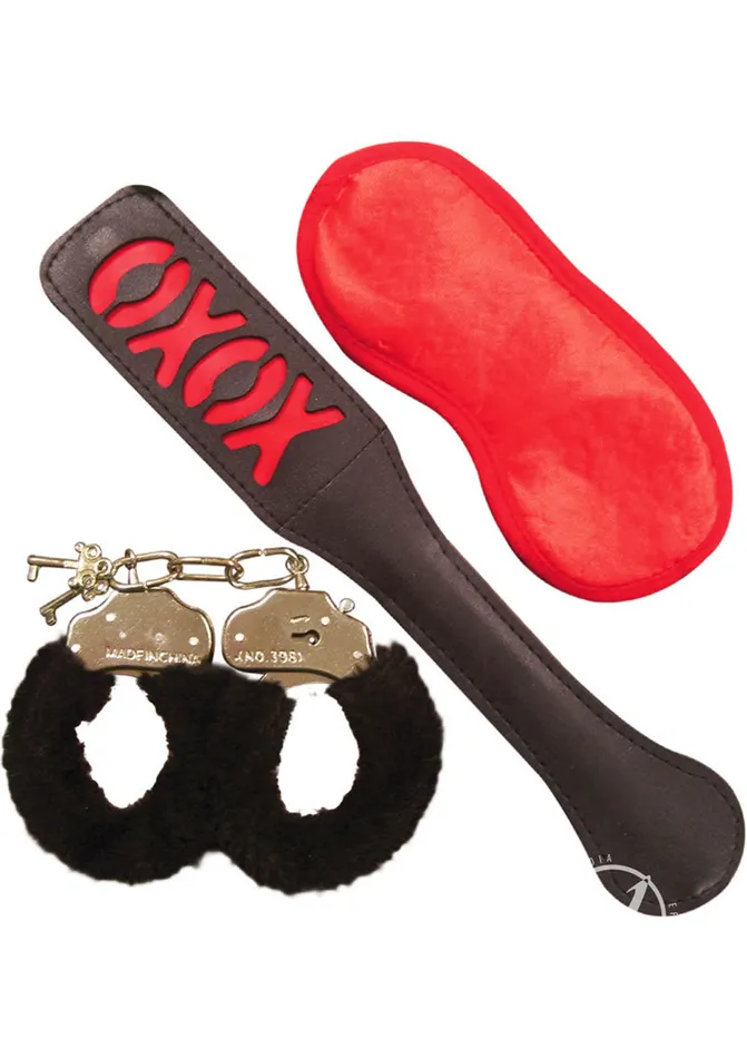 Anal Sex and Mischief Collection Sweet Punishment Kit BlackRed Sex And Mischief