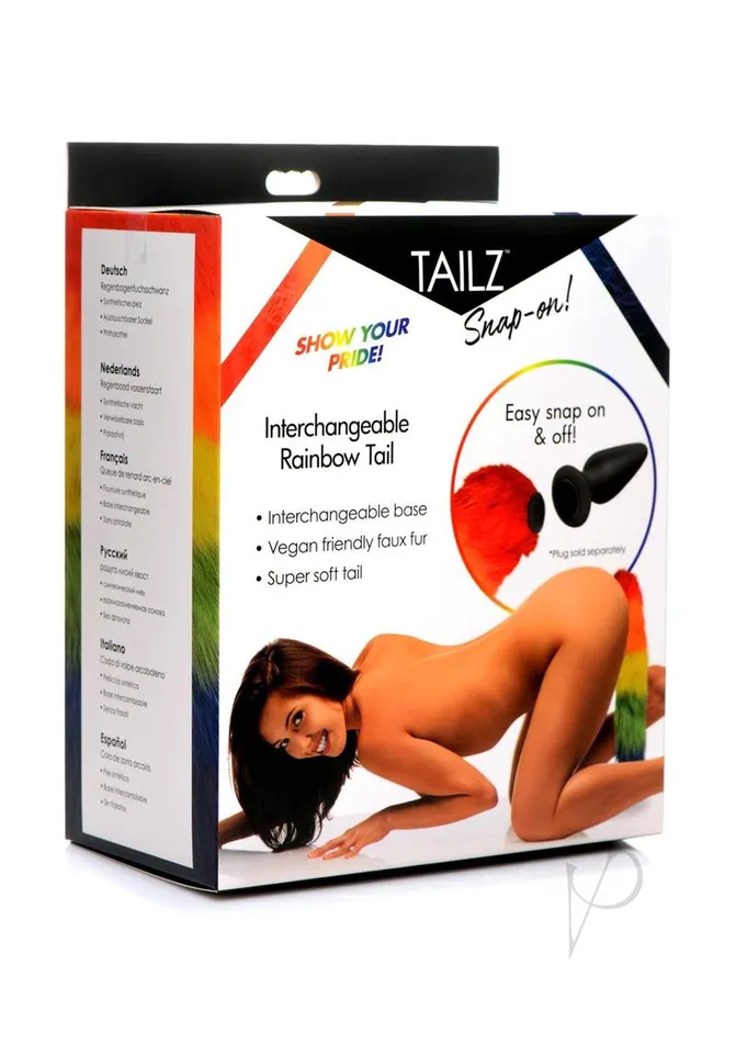 Anal Tailz Tailz Interchangeable Rainbow Tail