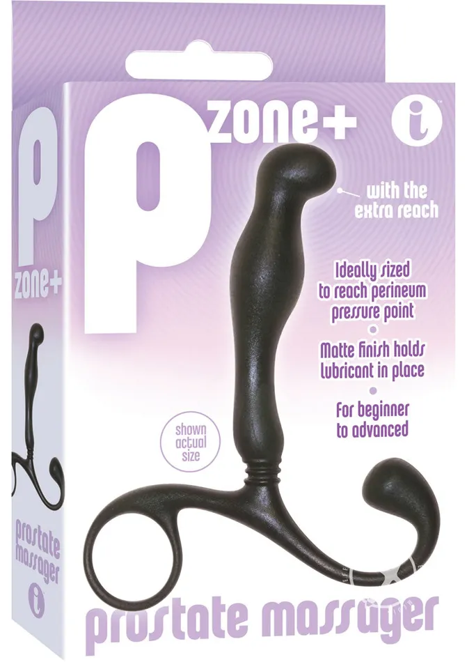 Anal The 9s The 9s P Zone Prostate Massager Black