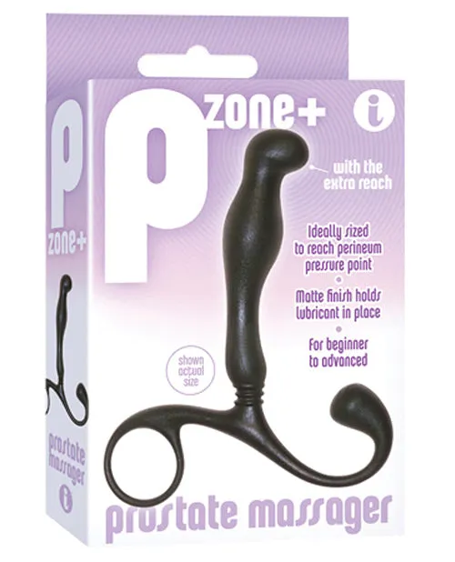 Anal The 9s The 9s P Zone Prostate Massager Black Anal The 9s The 9s P Zone Prostate Massager Black