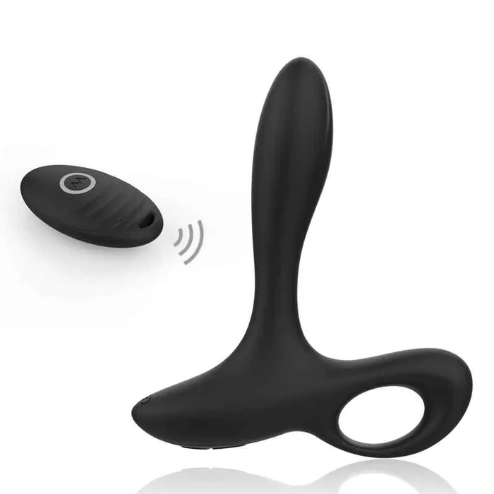 Anal Wild Night Fantasies Black Remote Control Prostate Massager