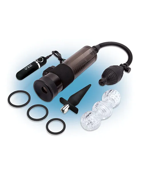 Anal Zolo Zolo Ultimate Performance Set 6 piece Black Anal Zolo Zolo Ultimate Performance Set 6 piece Black
