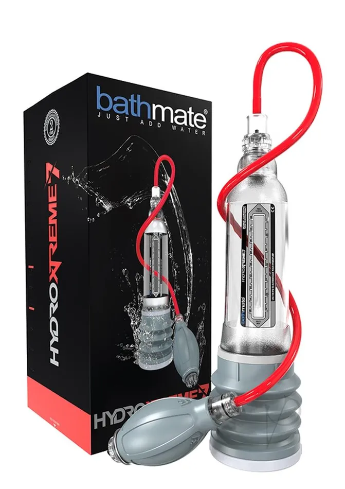 Bathmate Male Sex Toys HydroXtreme7 Penis Pump Clear