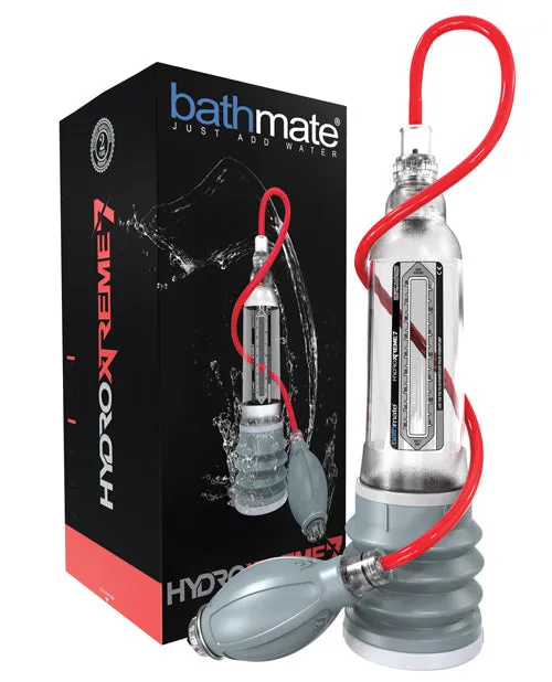 Bathmate Male Sex Toys HydroXtreme7 Penis Pump Clear